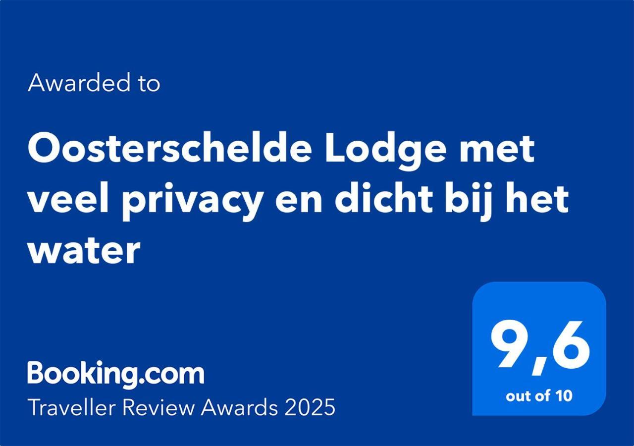 Oosterschelde Lodge Met Veel Privacy En Dicht Bij Het Water 스케프네스 외부 사진